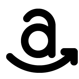 amazon logo bold icon