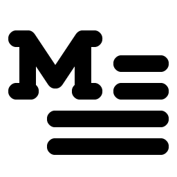 article medium bold icon