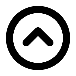 caret circle up bold icon