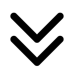 caret double down bold icon