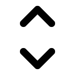 caret up down bold icon