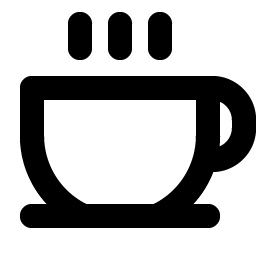 coffee bold icon