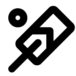 cricket bold icon