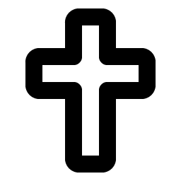 cross bold icon