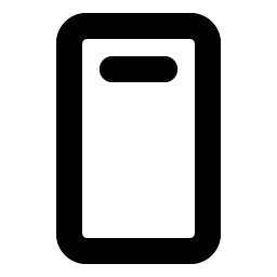 device mobile speaker bold icon