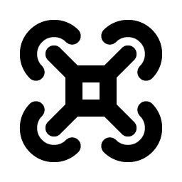 drone bold icon