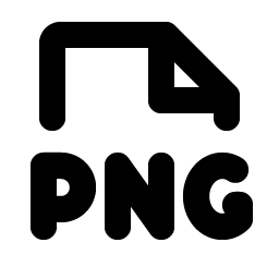 file png bold icon