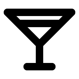 martini bold icon