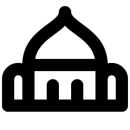 mosque bold icon