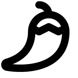 pepper bold icon