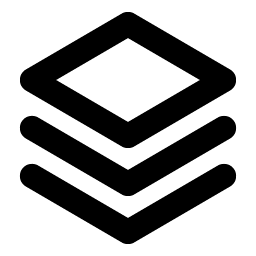 stack bold icon