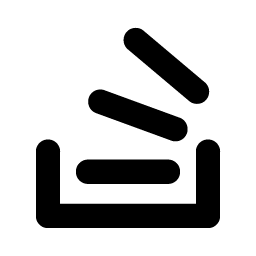 stack overflow logo bold icon