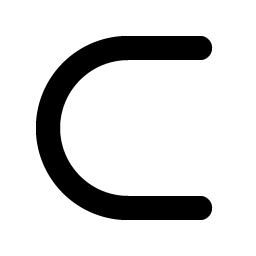 subset proper of bold icon