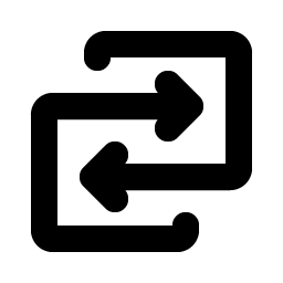 swap bold icon
