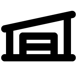warehouse bold icon