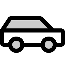 car profile duotone icon