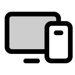 devices duotone icon