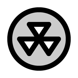 fallout shelter duotone icon