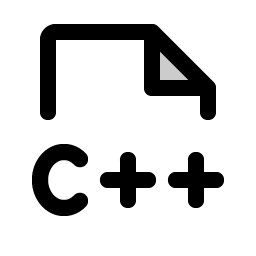file cpp duotone icon