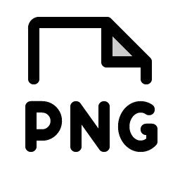 file png duotone icon