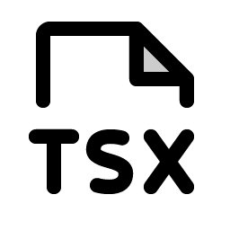 file tsx duotone icon