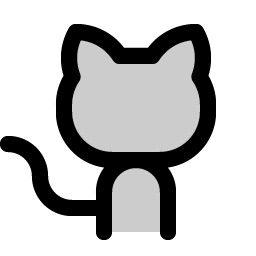 github logo duotone icon