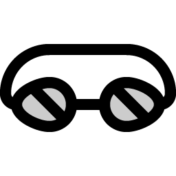 goggles duotone icon