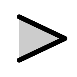 greater than duotone icon