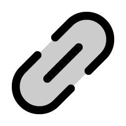 link simple duotone icon