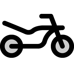 motorcycle duotone icon