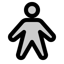 person duotone icon