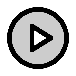 play circle duotone icon