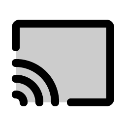 screencast duotone icon