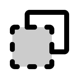 selection foreground duotone icon