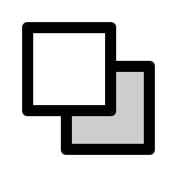 subtract square duotone icon