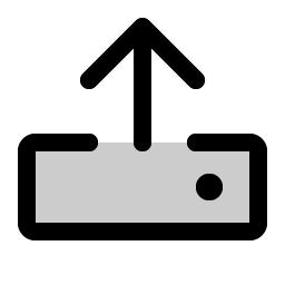 upload duotone icon