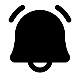 bell ringing fill icon