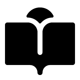 book open user fill icon