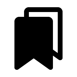 bookmarks fill icon