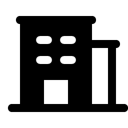 building office fill icon