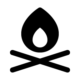 campfire fill icon
