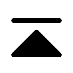 caret line up fill icon