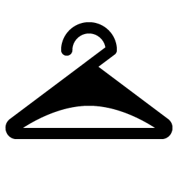coat hanger fill icon