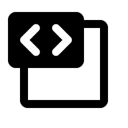 code block fill icon