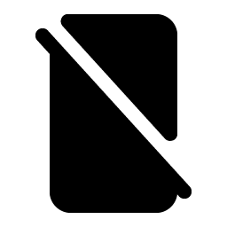 device mobile slash fill icon