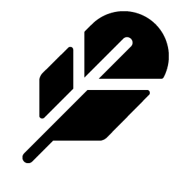 feather fill icon
