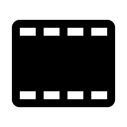 film strip fill icon
