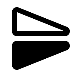 flip vertical fill icon