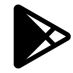 google play logo fill icon