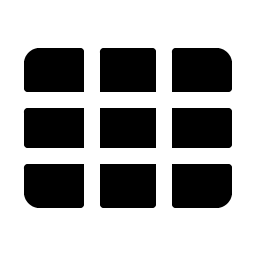 grid nine fill icon